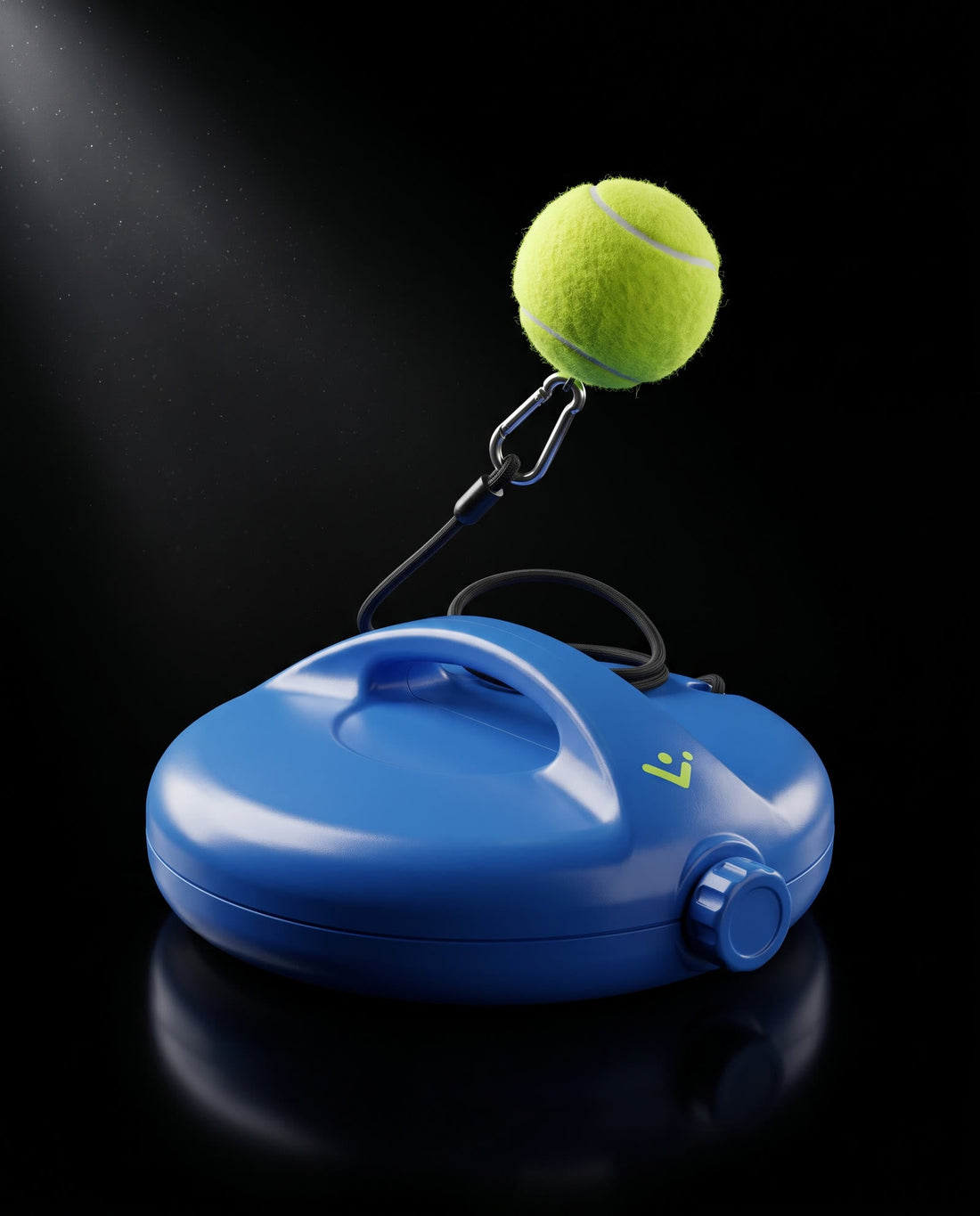 TENNIS TRAINER PRO portable solo tennis training base with tennis ball