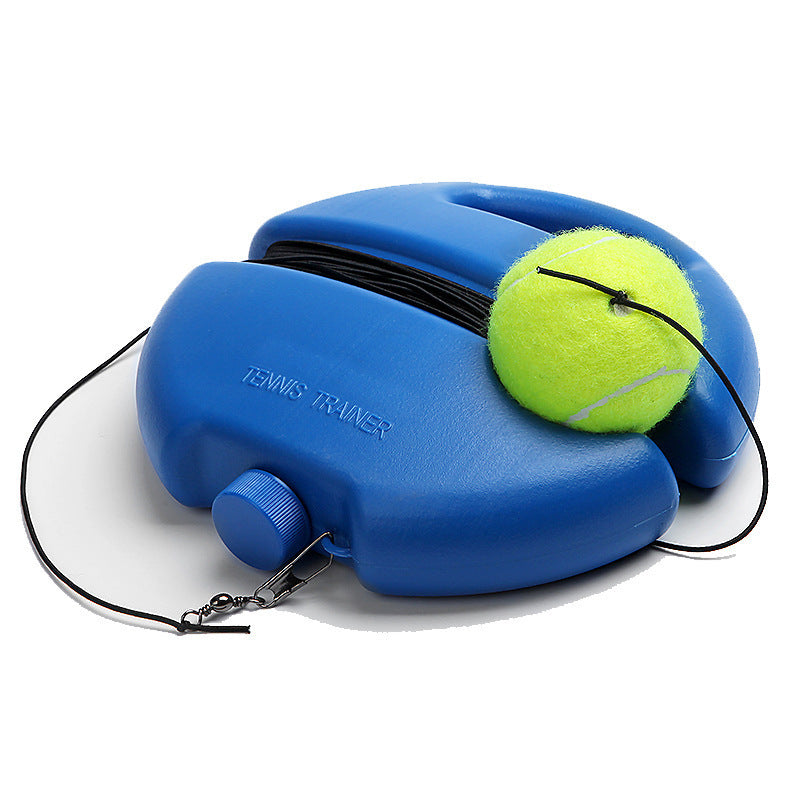 Portable tennis training equipment for outdoor and indoor use
